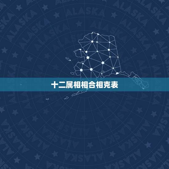 十二属相相合相克表,夫妻属相相生相克表 十二属相相合相克表,夫妻属相相生相克表