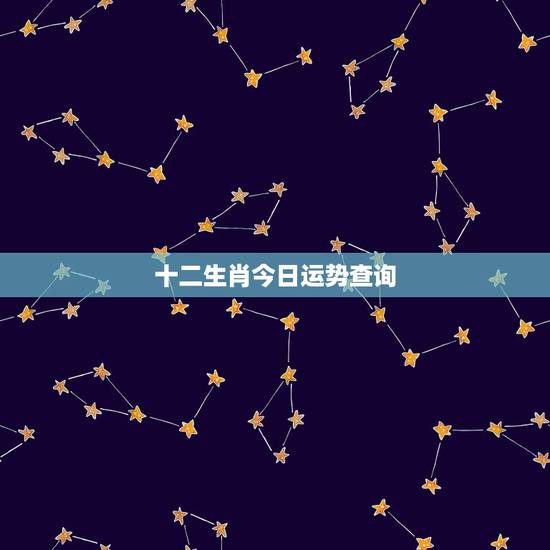 十二生肖今日运势查询,十二生肖的运程 十二生肖今日运势查询,十二生肖的运程