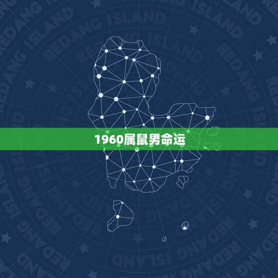 1960属鼠男命运，60年鼠一生命运如何