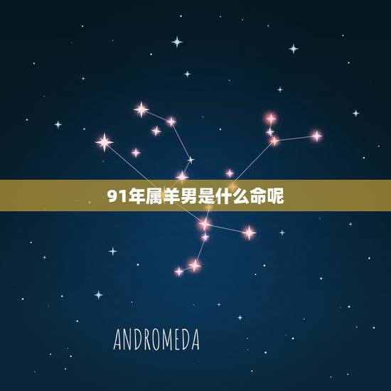 91年属羊男是什么命呢,1991年属羊男 91年属羊男是什么命呢,1991年属羊男