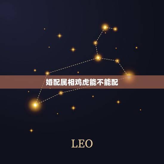 婚配属相鸡虎能不能配，鸡虎会相克吗？在一起会幸福吗？谁告诉我，要准的