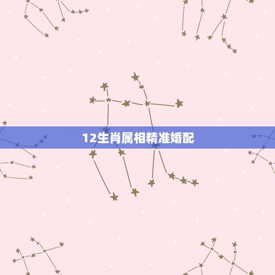 12生肖属相精准婚配，在12生肖里龙的配偶属相应该属什么