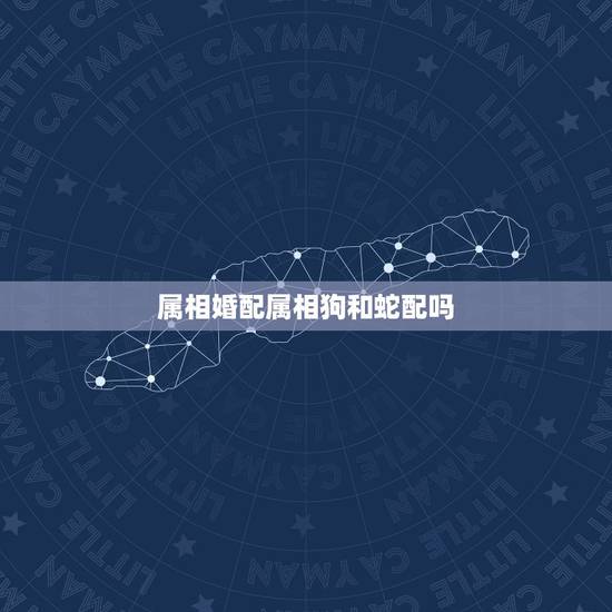 属相婚配属相狗和蛇配吗，生肖蛇与狗相配吗？