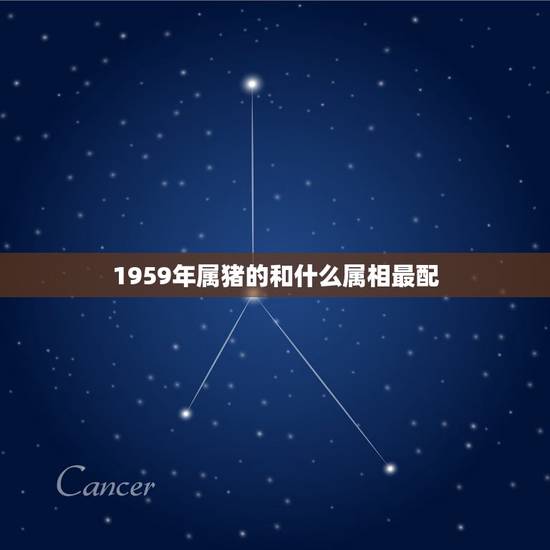 1959年属猪的和什么属相最配，属猪和什么属相最配？和什么属相不配？