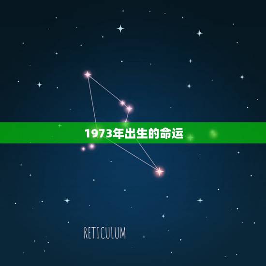 1973年出生的命运，1973年出生人的命运