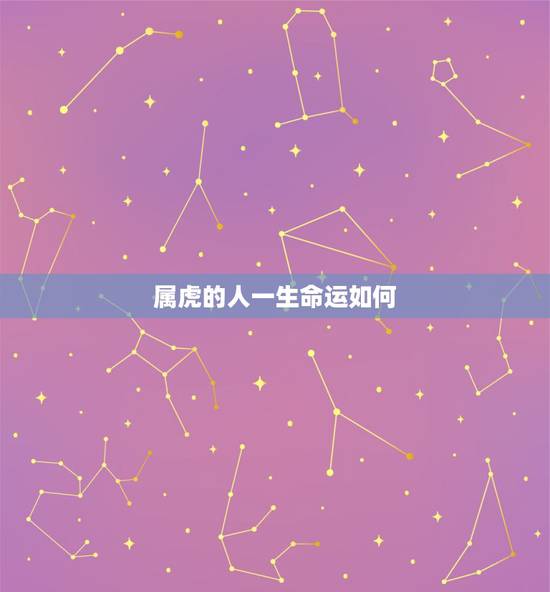 属虎的人一生命运如何,1998年属虎人一生命运 属虎的人一生命运如何,1998年属虎人一生命运