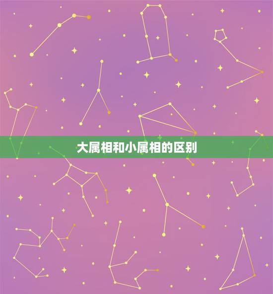 大属相和小属相的区别,十二生肖从大到小分别是什么? 大属相和小属相的区别,十二生肖从大到小分别是什么?