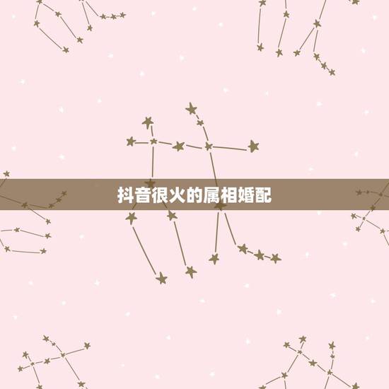 抖音很火的属相婚配,属相婚配 抖音很火的属相婚配,属相婚配