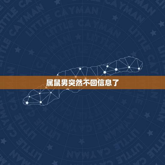 属鼠男突然不回信息了，相亲男突然不 了要不要问清楚