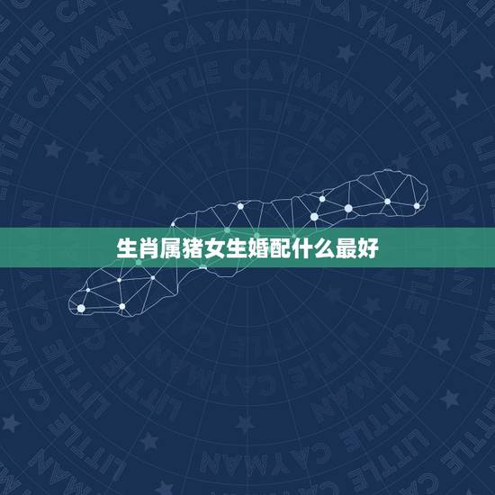 生肖属猪女生婚配什么最好，属猪的人和什么属相最配 属猪的属相婚配表