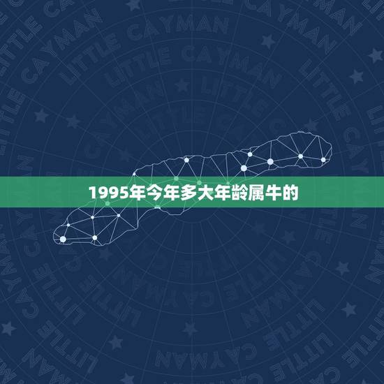 1995年今年多大年龄属牛的，属牛年龄表