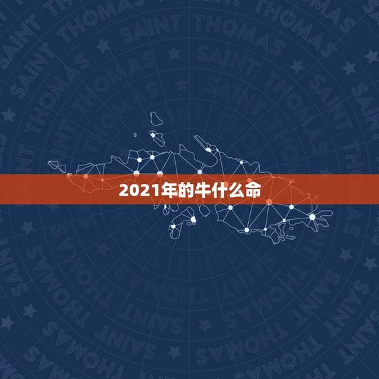 2021年的牛什么命，2021年是什么年什么命