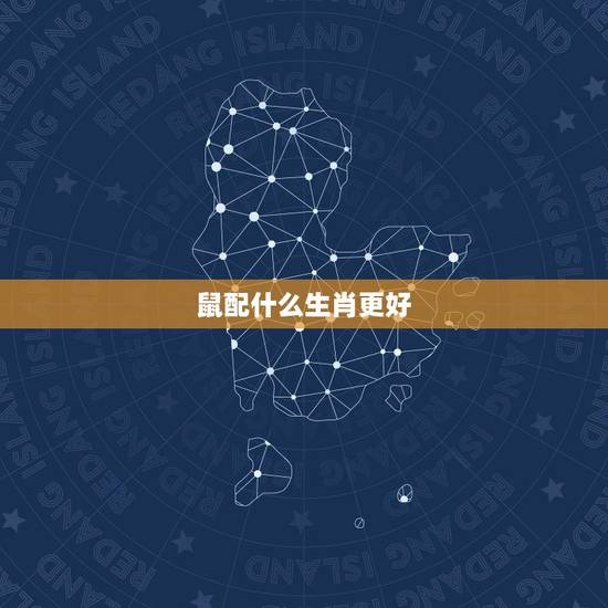 鼠配什么生肖更好，鼠配鼠的婚姻好不好