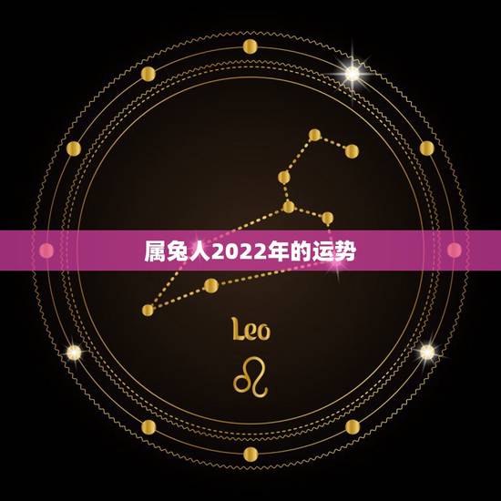 属兔人2022年的运势，属兔人2022年财运1987年属兔在2022年