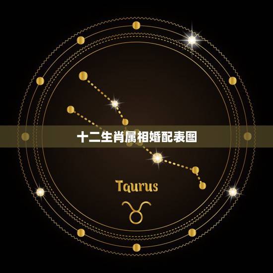 十二生肖属相婚配表图，男女属相婚配表大全