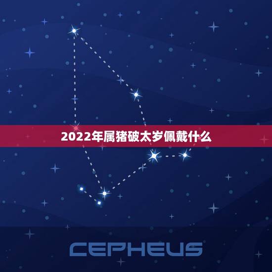 2022年属猪破太岁佩戴什么 属猪人一生佩戴什么吉祥物