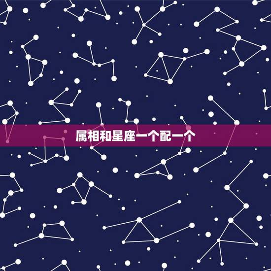 属相和星座一个配一个，生肖配对和星座配对哪个准？