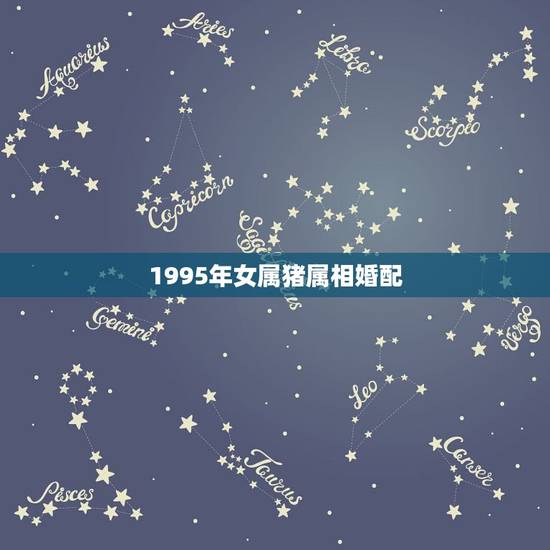1995年女属猪属相婚配,95年属猪的和什么属相最配 1995年女属猪属相婚配,95年属猪的和什么属相最配