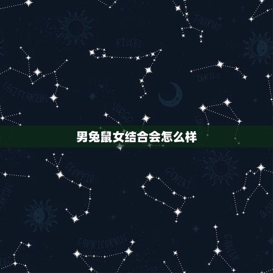 男兔鼠女结合会怎么样,急求大师:兔男鼠女结合运势 男兔鼠女结合会怎么样,急求大师:兔男鼠女结合运势