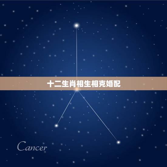 十二生肖相生相克婚配，十二生肖哪些是相克的？