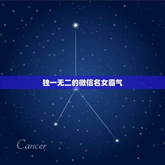 独一无二的微信名女霸气，想要一个小清新、优雅的微信名，最好独一无二。