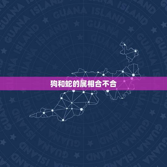狗和蛇的属相合不合,蛇与狗能否共事 狗和蛇的属相合不合,蛇与狗能否共事
