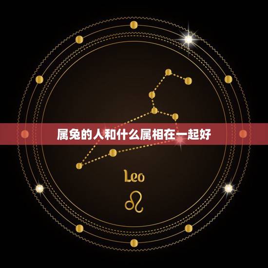属兔的人和什么属相在一起好，属兔的人和什么属相的人好相处
