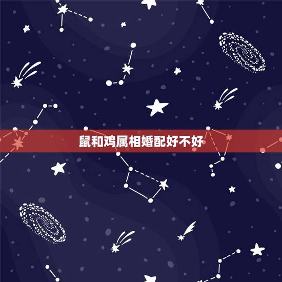 鼠和鸡属相婚配好不好,属鸡和属鼠的合的来吗? 鼠和鸡属相婚配好不好,属鸡和属鼠的合的来吗?