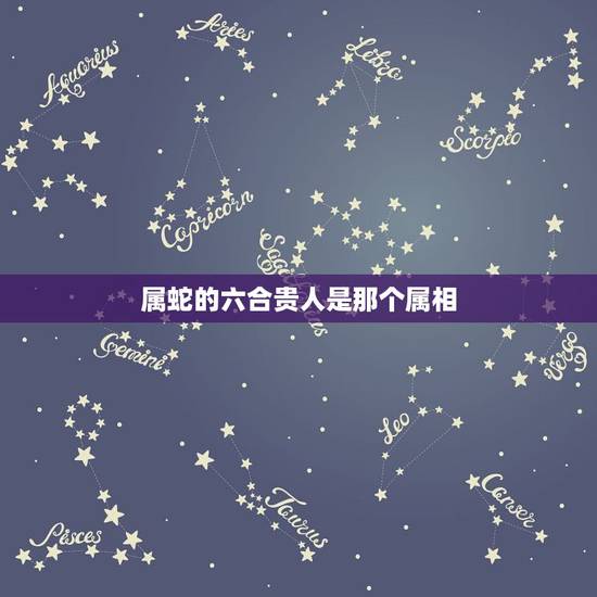 属蛇的六合贵人是那个属相,属猴的三合和六个合生肖 属蛇的六合贵人是那个属相,属猴的三合和六个合生肖