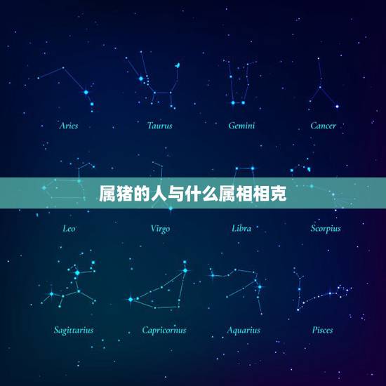 属猪的人与什么属相相克,属猪家里摆什么最旺财 属猪的人与什么属相相克,属猪家里摆什么最旺财