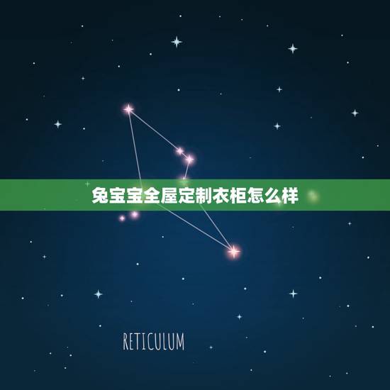 兔宝宝全屋定制衣柜怎么样，有没有懂行的来说下，兔宝宝的全屋定制怎么样？