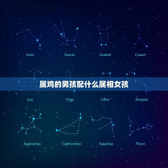 属鸡的男孩配什么属相女孩，属鸡的男性和什么属相的女性最配