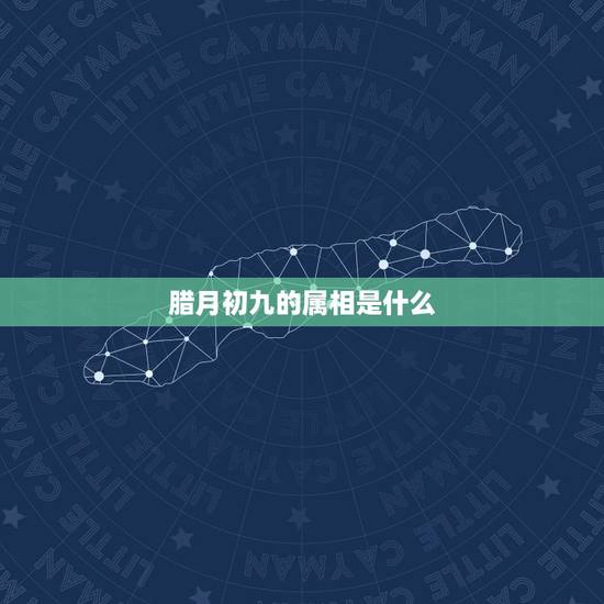 腊月初九的属相是什么，农历十二月初九十二生肖中是属什么