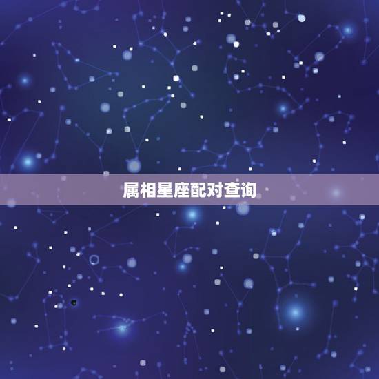 属相星座配对查询,属相星座配对查询 属相星座配对查询,属相星座配对查询