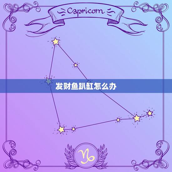 发财鱼趴缸怎么办，发财鱼现在都躲在水底，也不游动，是怎么回事啊。水温2