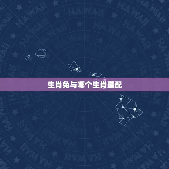 生肖兔与哪个生肖最配