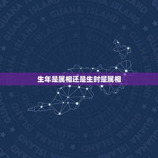 生年是属相还是生时是属相，生肖是生的年份或是生的时间