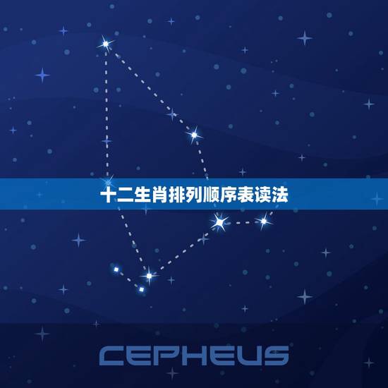 十二生肖排列顺序表读法 子鼠丑牛顺口溜朗读 十二生肖排列顺序表读法 子鼠丑牛顺口溜朗读