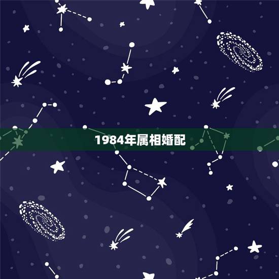 1984年属相婚配，1984属鼠一生有二婚