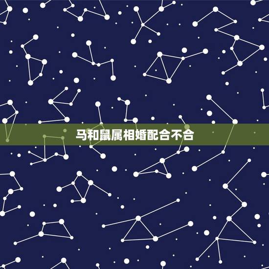 马和鼠属相婚配合不合,属马属鼠 婚配属相相冲吗?如果相冲,如何化解 马和鼠属相婚配合不合,属马属鼠 婚配属相相冲吗?如果相冲,如何化解