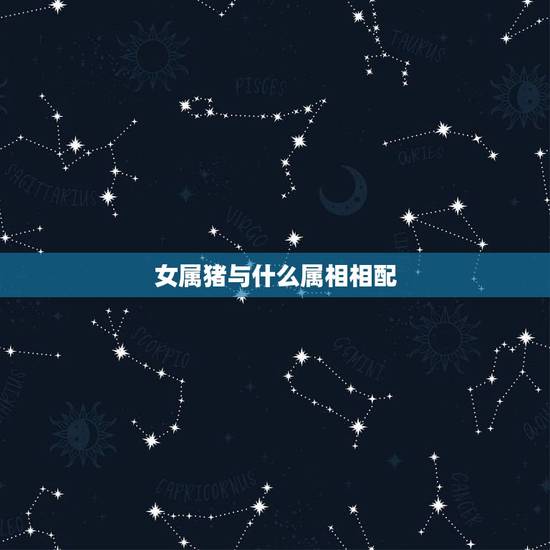 女属猪与什么属相相配,十二生肖和什么属相最配 女属猪与什么属相相配,十二生肖和什么属相最配