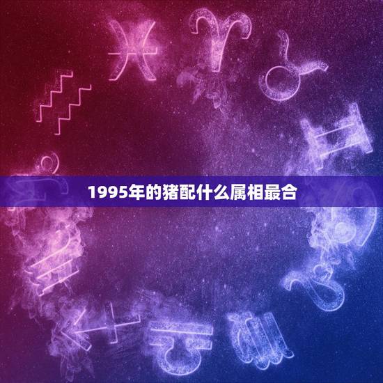 1995年的猪配什么属相最合,95属猪男的和什么属相最配 1995年的猪配什么属相最合,95属猪男的和什么属相最配