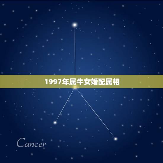 1997年属牛女婚配属相,1997女属牛人最佳婚配 1997年属牛女婚配属相,1997女属牛人最佳婚配