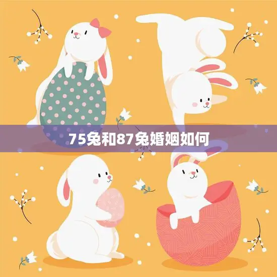 75兔和87兔婚姻如何(幸福长久还是短暂悲欢) 75兔和87兔婚姻如何(幸福长久还是短暂悲欢)