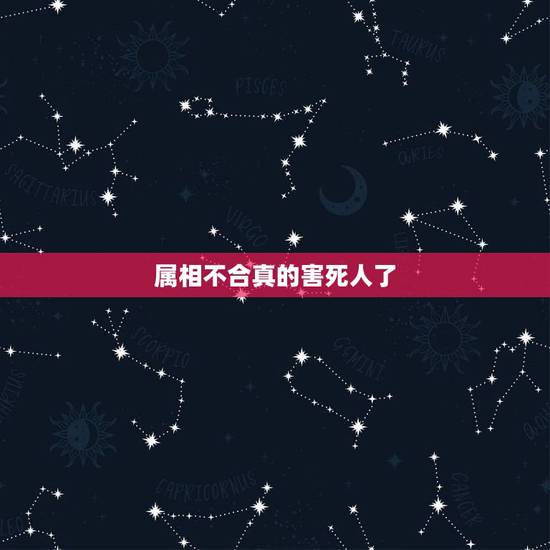 属相不合真的害死人了,生肖不合的人真的不可以结婚吗? 属相不合真的害死人了,生肖不合的人真的不可以结婚吗?