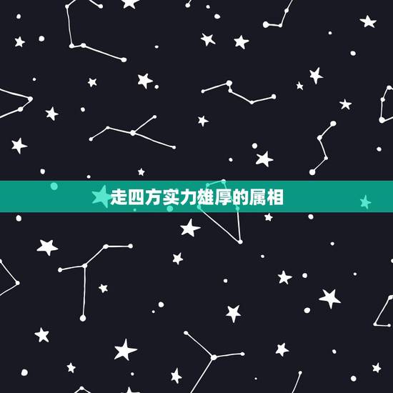 走四方实力雄厚的属相,走四方实力雄厚是什么生肖? 走四方实力雄厚的属相,走四方实力雄厚是什么生肖?