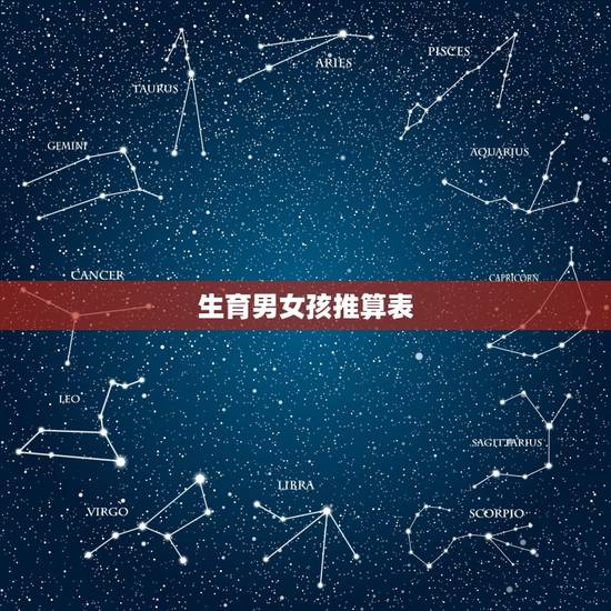 生育男女孩推算表,怎样推算生男生女最准确 生育男女孩推算表,怎样推算生男生女最准确
