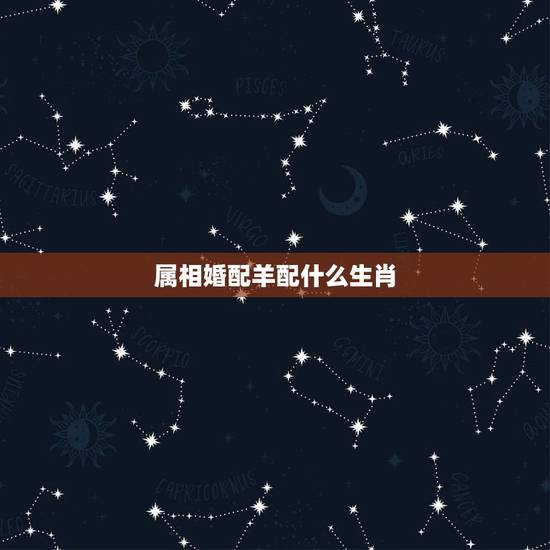 属相婚配羊配什么生肖,什么属相和属羊的最配 属相婚配羊配什么生肖,什么属相和属羊的最配