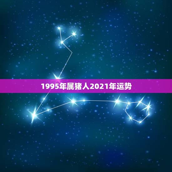 1995年属猪人2021年运势，1995年2021年运势及运程