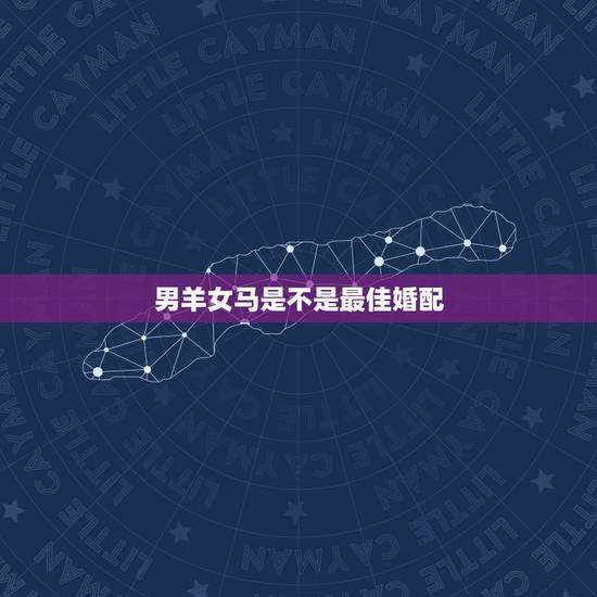 男羊女马是不是最佳婚配,为什么马羊是最好婚配? 男羊女马是不是最佳婚配,为什么马羊是最好婚配?